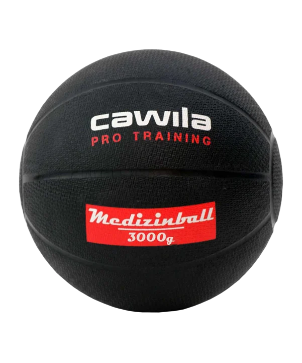 Cawila Medicijnbal Pro Training 3,0 Kg Zwart