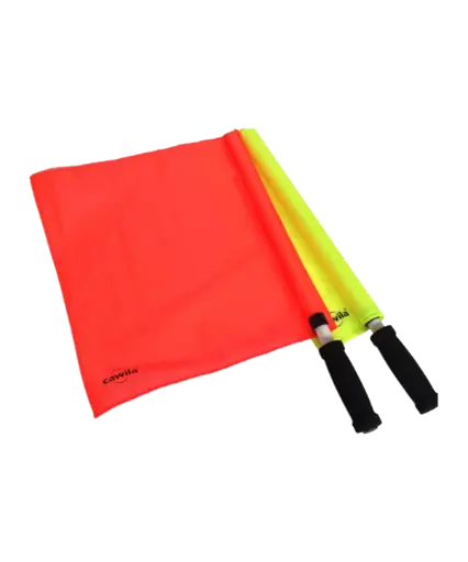  Cawila Grensrechtersvlaggen Set Rood En Geel